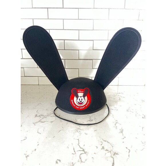 Disney Parks Oswald The Lucky Rabbit Ears Hat Adult RARE - Picture 1 of 5